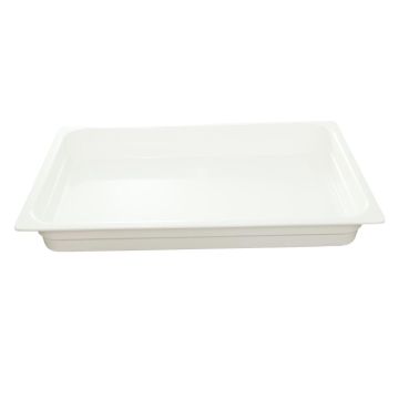 Блюдо 41,7*28,2*6,5 см прямоуг. White пластик меламин P.L. Proff Cuisine