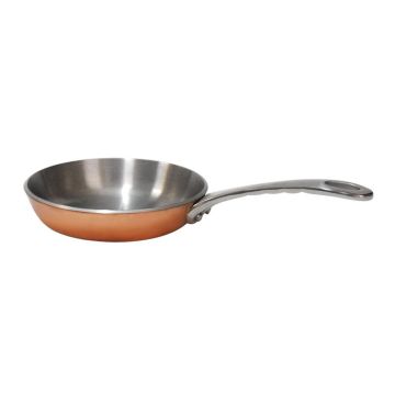 Сковорода для подачи 10 см h2 см круглая Copper нерж. цвет медь P.L. Proff Cuisine
