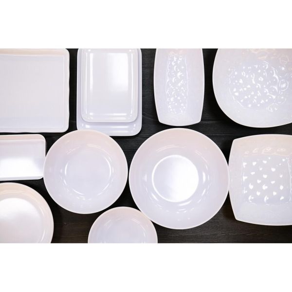 Салатник 6000 мл 33*13 см круглый White пластик меламин P.L. Proff Cuisine