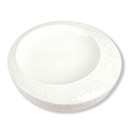 Блюдо для подачи d 20,5 см Organic белое фарфор P.L. Proff Cuisine [2]