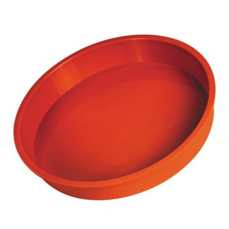 Форма кондитерская круглая d 18 см, h 4 см силикон P.L.