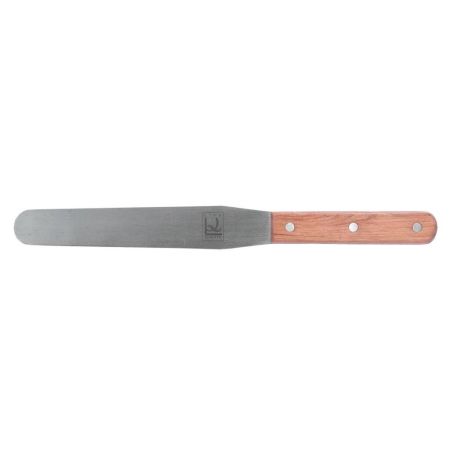 Лопатка кондитерская 25 см прямая нерж. с дерев. ручкой P.L. Proff Cuisine